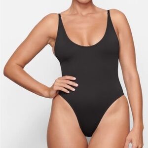 SKIMS Black Swimwear onepiece
